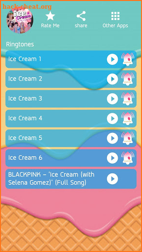 Ice Cream - BLACKPINK Ringtone & Music screenshot