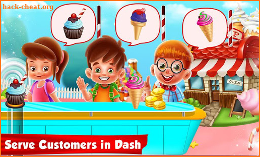 Ice Cream Cone Cupcake Factory: Candy Maker Games screenshot