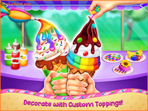 Ice Cream Cupcake Cone Maker: Dessert Chef screenshot