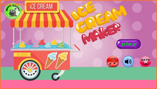 Ice Cream Maker 2 - Ice Sweet Maker Game screenshot