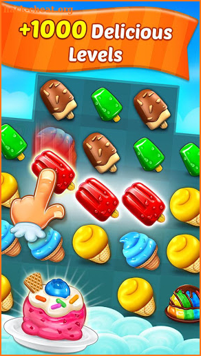 Ice Cream Paradise - Match 3 Puzzle Adventure screenshot