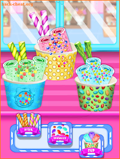 Ice Cream Roll Cooking Kitchen screenshot