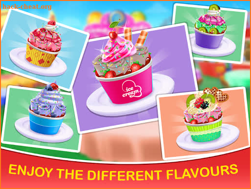 Ice Cream Roll Maker : Ice Cream Cooking Chef Game screenshot