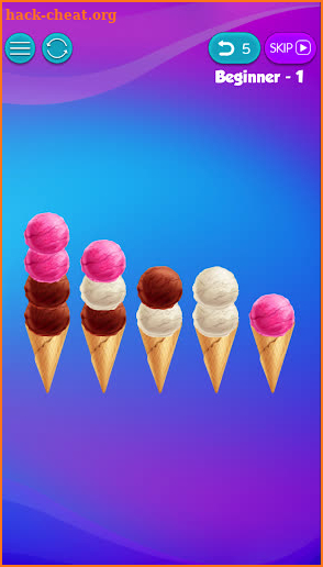 Ice Cream Sorting - Fun OCD Games screenshot