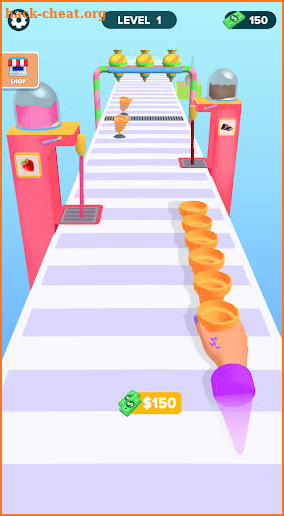 Ice Cream Stack Runner Games screenshot