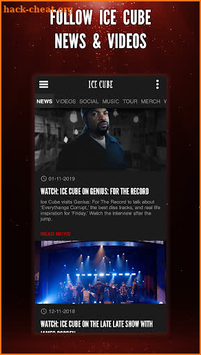 Ice Cube Fan App screenshot