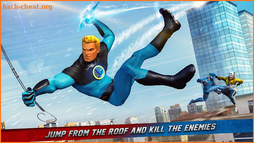 Ice Hero: Rope Hero Grand City Crime screenshot