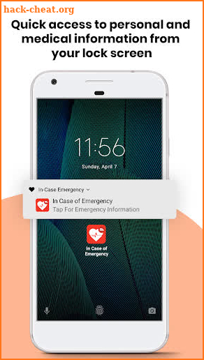 ICE - In Case of Emergency - Medical Contact Card screenshot