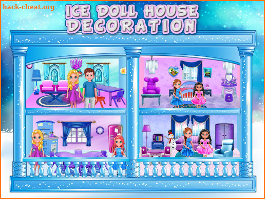 Ice Princess Doll House Decoration screenshot