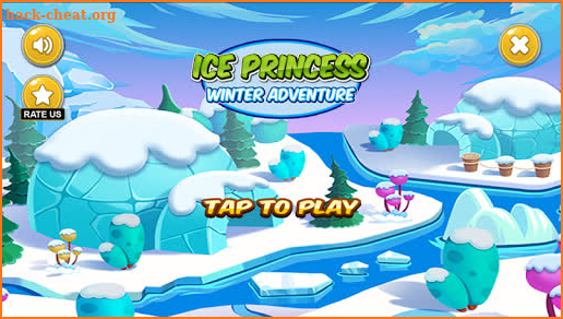 Ice Princess Winter Run Adventure screenshot