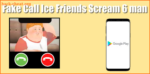 Ice  Scream 6 man  Fake Call screenshot