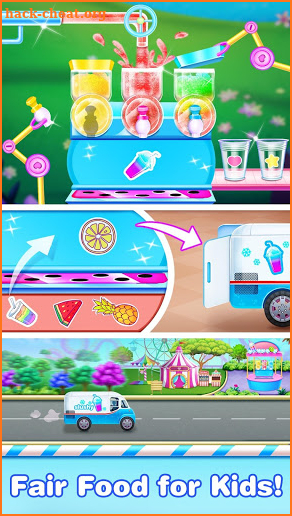 Ice Slush Maker - Slushy Ice Candy Rainbow Honey screenshot