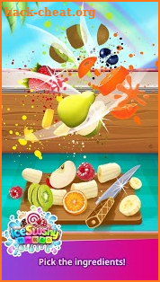 Ice Slushy Maker: Rainbow Desserts screenshot