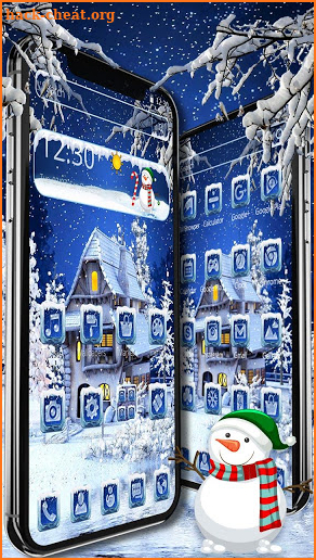 Ice Snow Theme screenshot