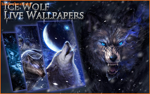 Ice Wolf Live Wallpapers screenshot