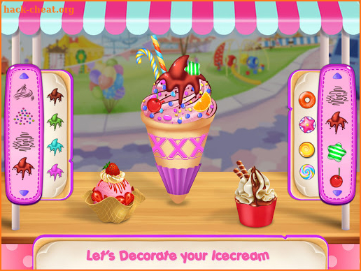 Icecream Cone Cupcake Baking Maker Chef screenshot