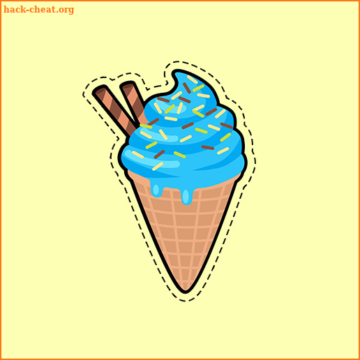 IceCream Sticker screenshot