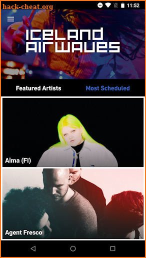 Iceland Airwaves 2018 screenshot