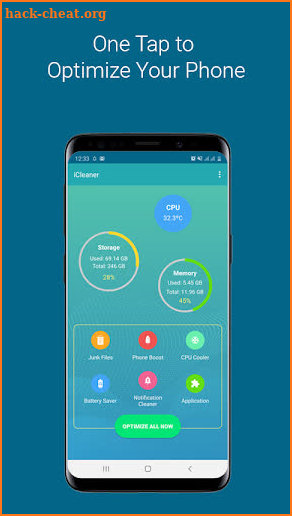 iCleaner: Clean junk cache, Booster and Optimizer screenshot