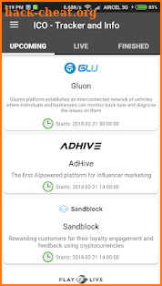 ICO - Tracker & Info screenshot