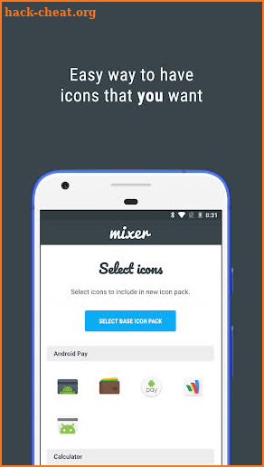 Icon Pack Mixer screenshot