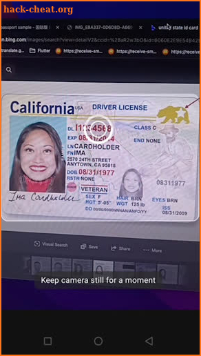 ID Card, Passport, Driver License Scanner screenshot