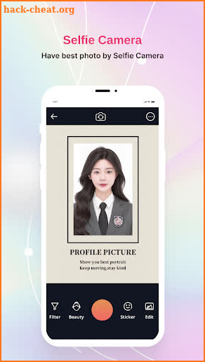 ID Photo Filter for TikTok screenshot