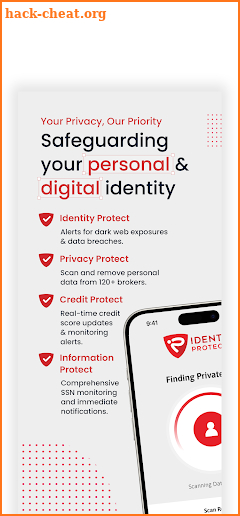 IdentityProtect.com screenshot