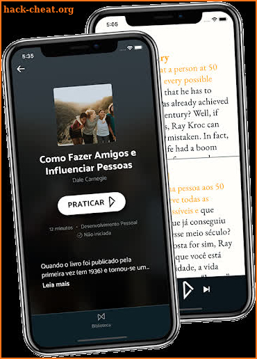 Idiomus - Textos em inglês (Resumos de Livros) screenshot