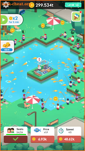 idle angler tycoon screenshot