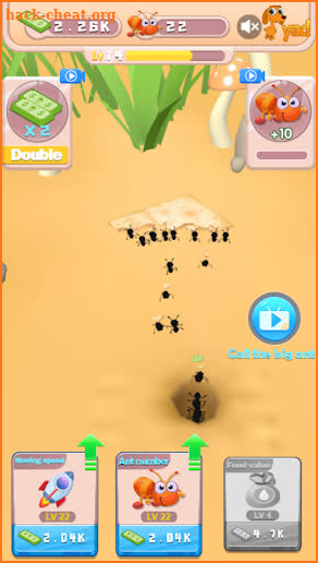 Idle ants screenshot