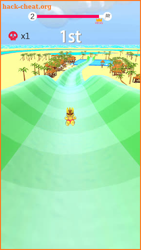 Idle Aqua Park : Water slide Fun race 2020 screenshot