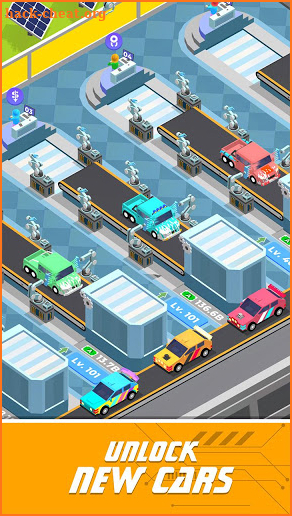 Idle Assemble Car screenshot