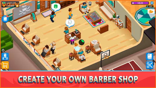 Idle Barber Shop Tycoon - Business Management Game screenshot