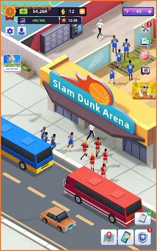 Idle Basketball Arena Tycoon screenshot