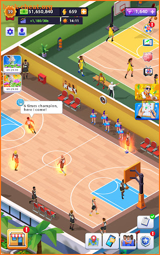 Idle Basketball Arena Tycoon screenshot