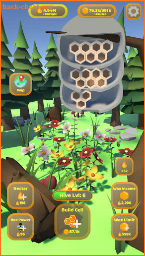 Idle Bee Hive screenshot