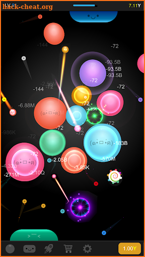 Idle Bubbles screenshot