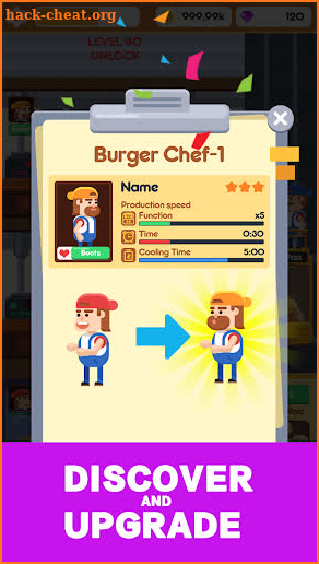 Idle Burger Factory - Tycoon Empire Game screenshot