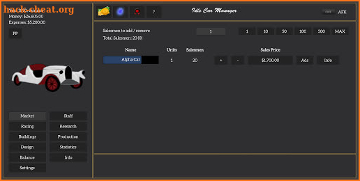 Idle Car Manager screenshot