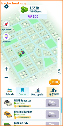 Idle Carsharing screenshot