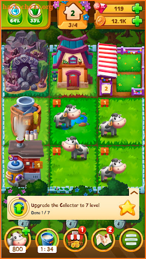 Idle casual game JUST FARM screenshot