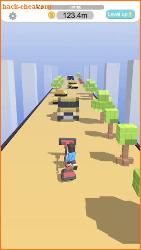 Idle Clean Road 3D screenshot