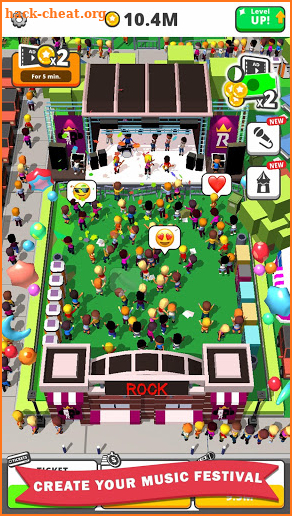 Idle Concert screenshot