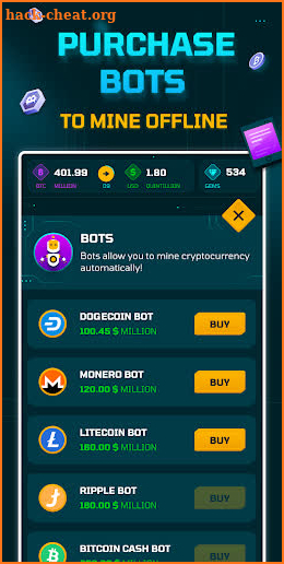 Idle Crypto Miner screenshot