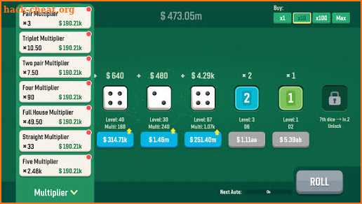 Idle Dice screenshot