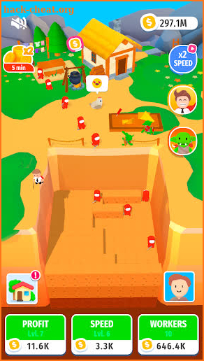 Idle Digger 3D screenshot