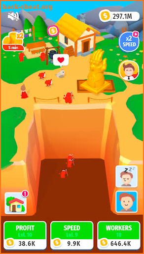 Idle Digger 3D screenshot