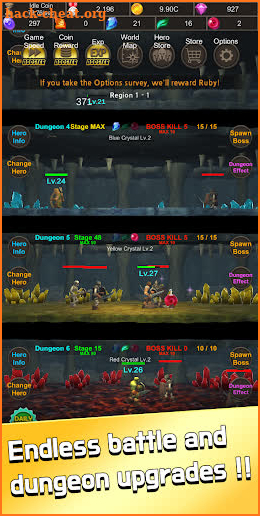 IDLE DUNGEON screenshot