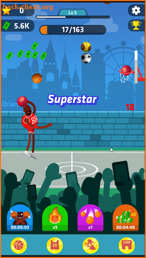 Idle Dunk Master screenshot